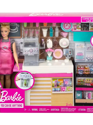 Barbie coffee shop case