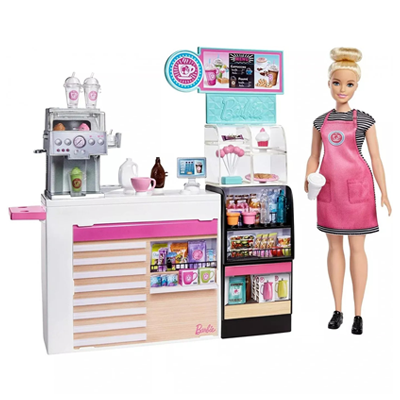 Barbie coffee shop case