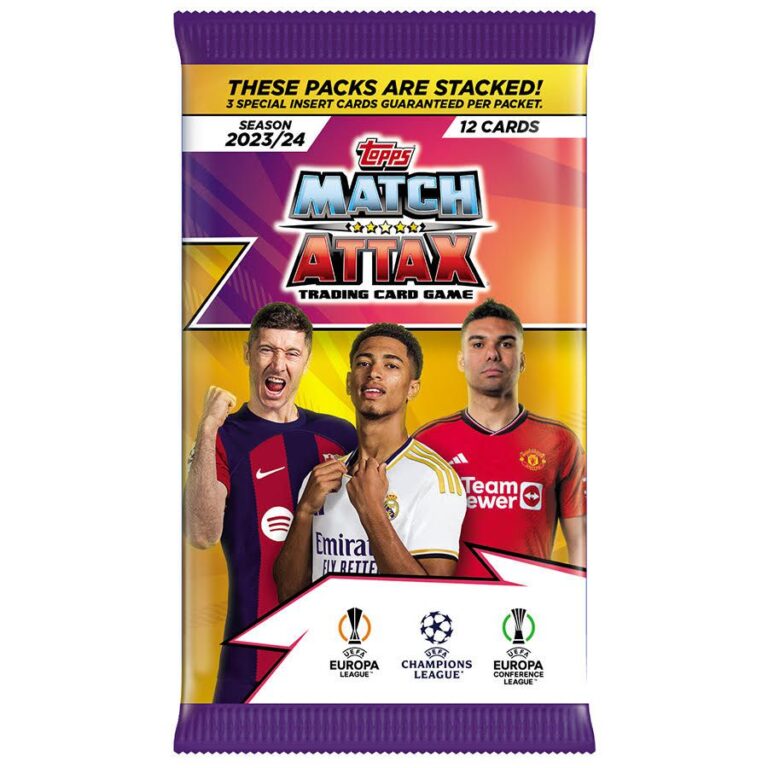 ליגת האלופות 2023/2024 – MATCH ATTAX - חפיסת קלפים