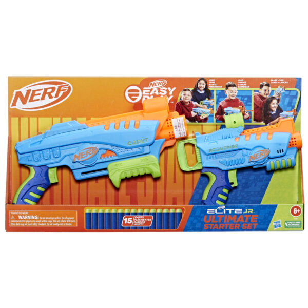 נרף / Nerf עלית ג'וניור אולטימייט + 15 חצי ספוג 5010996115799