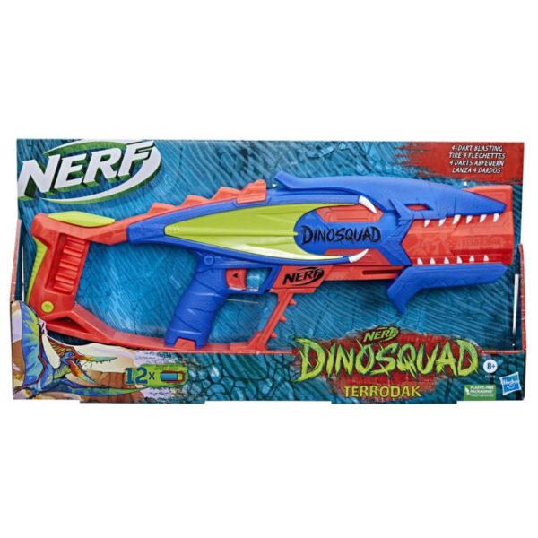 רובה נרף 12 חיצים NERF DinoSquad Terrodak 5010996128539